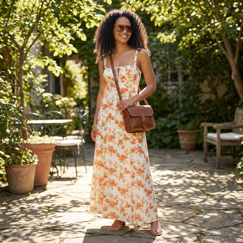 Look Perfecto: Vestido, Bolso y Gafas de Sol