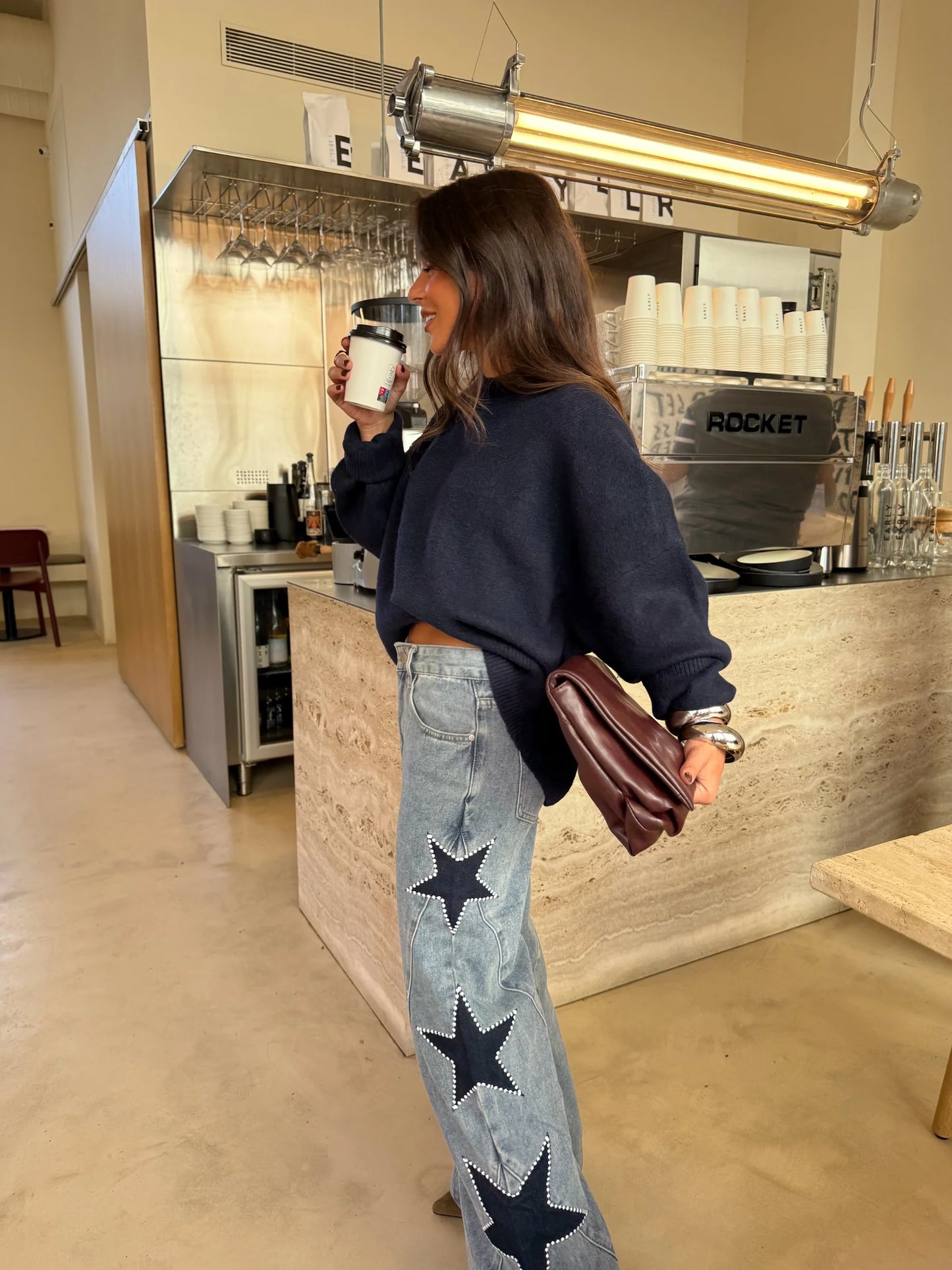 PANTALON DENIM STARS