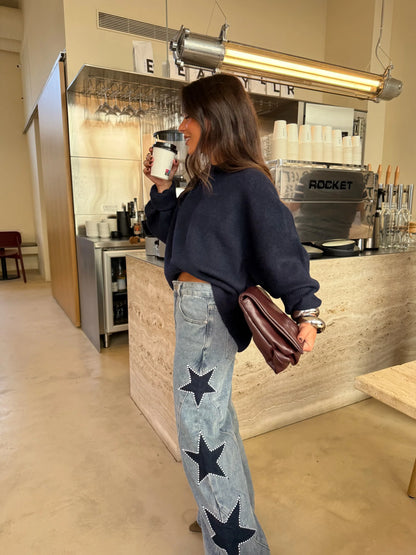 PANTALON DENIM STARS