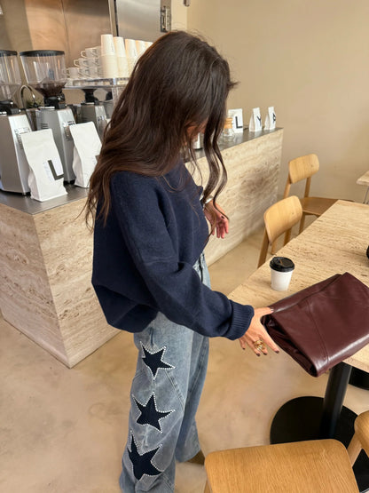 PANTALON DENIM STARS